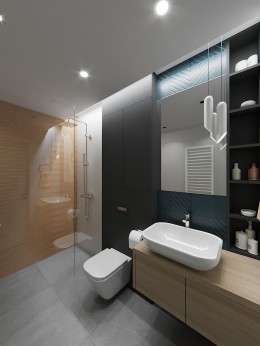 Projekt łazienki w nowoczesnym stylu