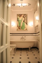 Art Deco- łazienka w krakowskiej kamienicy