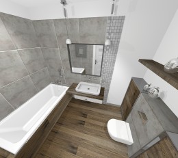 Projekty łazienek - inspiracje