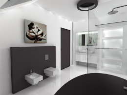 łazienka minimalisty